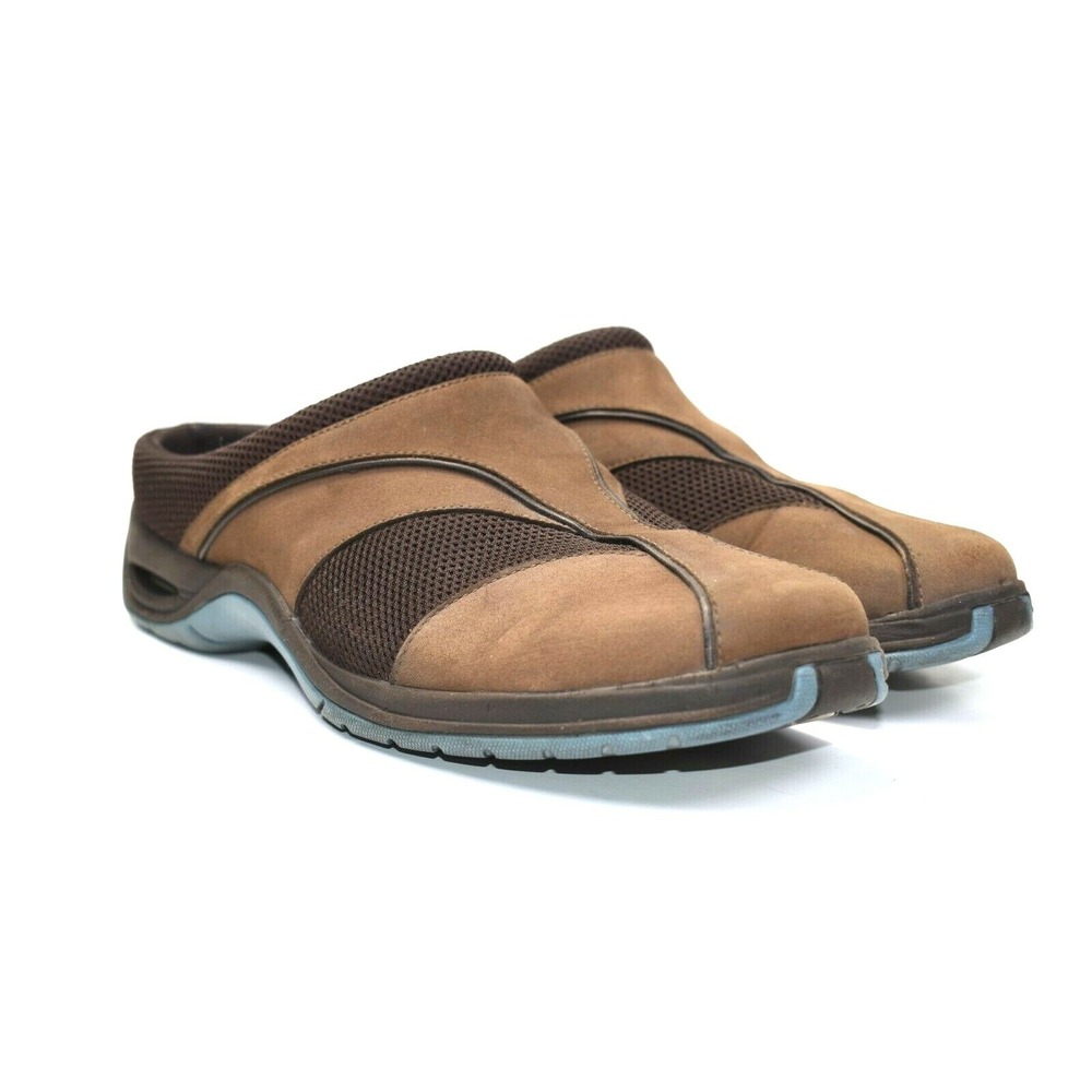 Cole Haan NikeAir Womens Brown Leather Slip On Comfort Driving Loafer Shoes 9 B